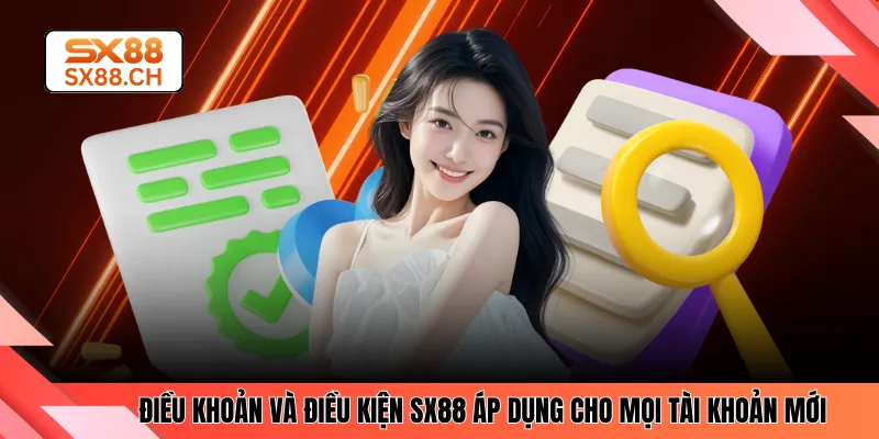Điều khoản và điều kiện SX88 áp dụng cho mọi tài khoản mới