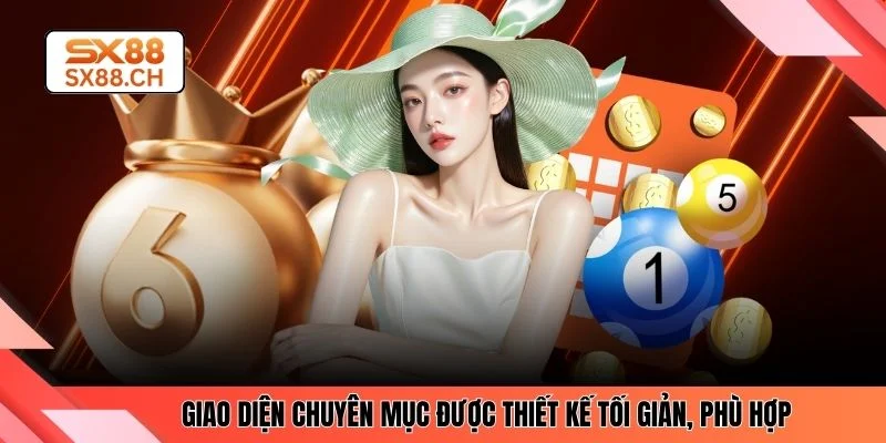 Giao diện chuyên mục được thiết kế tối giản, phù hợp
