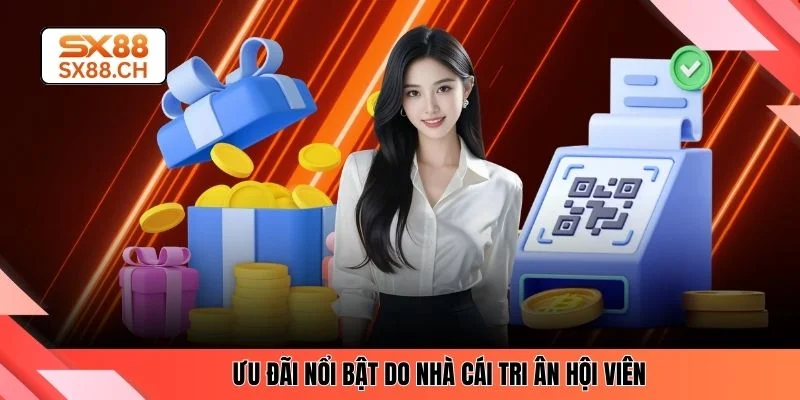 Ưu đãi nổi bật do nhà cái tri ân hội viên